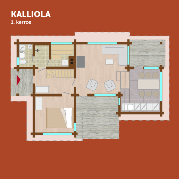 Kalliola | Okkolan lomamökit